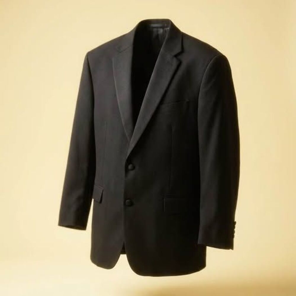 Lauren, Ralph Lauren 100% Wool black blazer Size 50R